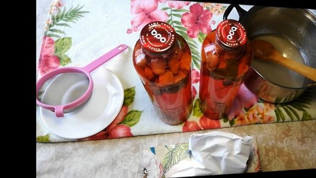 МОХИТО\ Клубничный мохито на зиму\Компот из клубники.