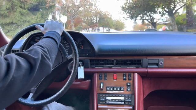 1988 Mercedes-Benz 300SE test drive смотреть онлайн