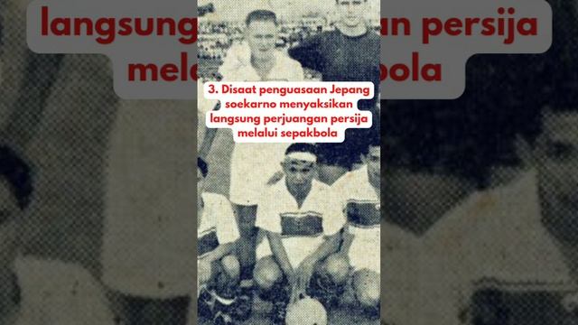 6 Fakta hubungan antara presiden soekarno dan persija jakarta #soekarno #persija #jakarta #shorts