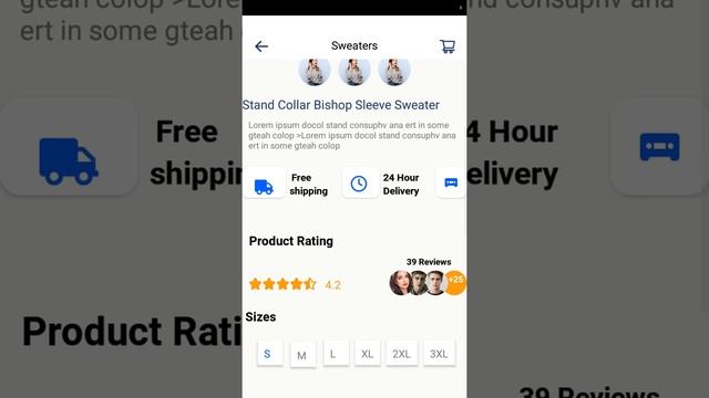 Apparel e commerce app demo made with react native смотреть онлайн