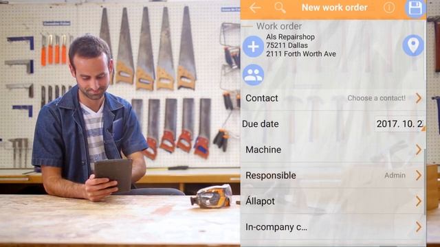 Repair-CRM - work order at the shop смотреть онлайн