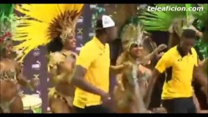 Usaint Bolt Bailando Samba en  #Rio2016