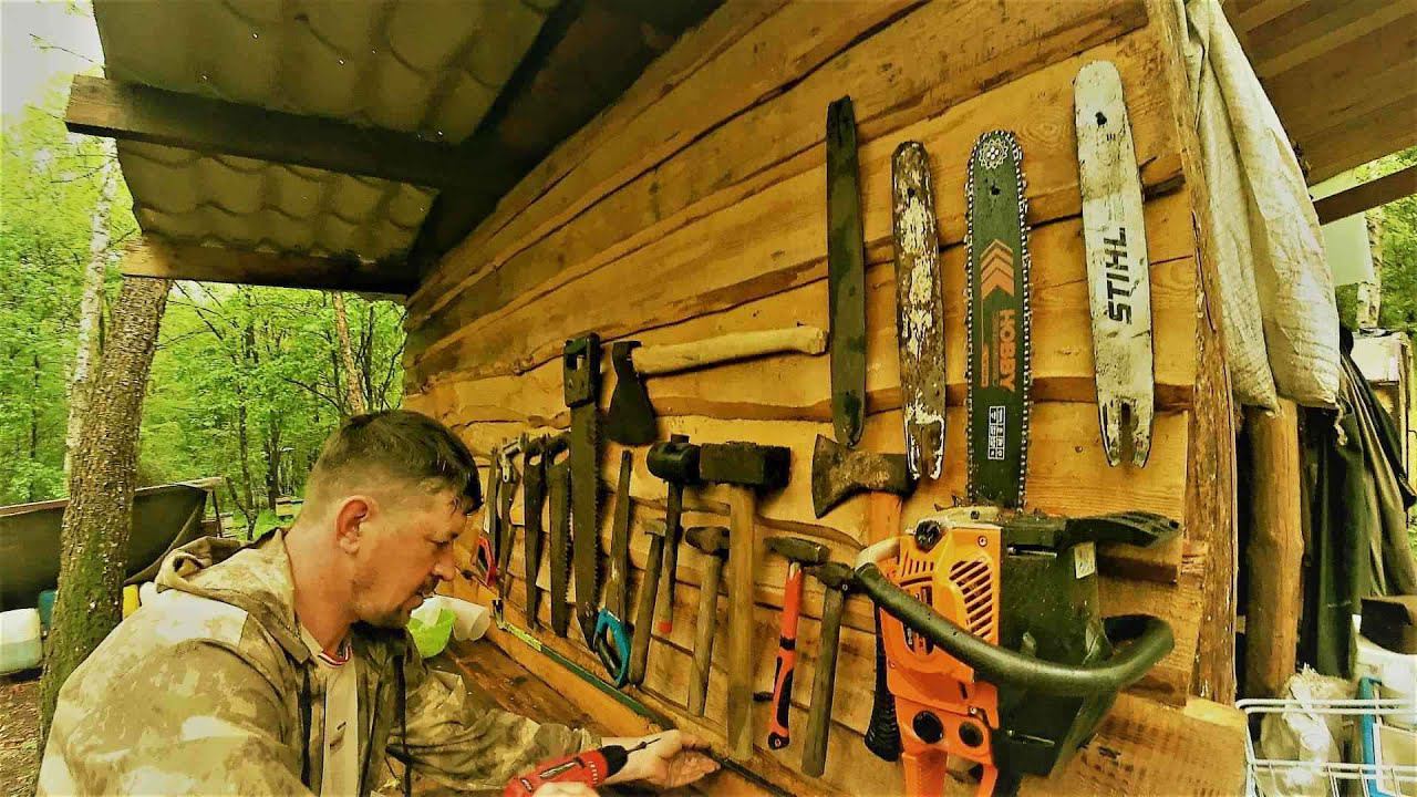 ПАСЕКА В ТАЙГЕ. ИДУТ ДОЖДИ. БЫТОВЫЕ ХЛОПОТЫ. смотреть онлайн