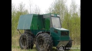 самодельные вездеходы на шинах низкого давления с ломающейся рамой