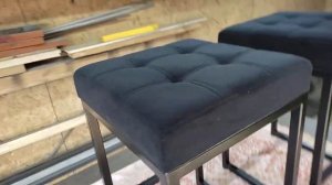 ТАБУРЕТ с мягким сидением в стиле ЛОФТ