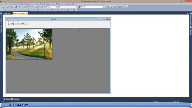 [C# Tutorial] Zoom image as Microsoft Paint смотреть онлайн
