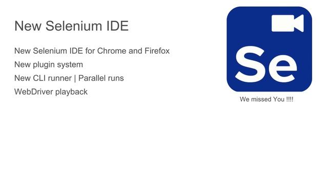 Selenium 4 is coming | Selenium Conference Bangalore, INDIA Highlights