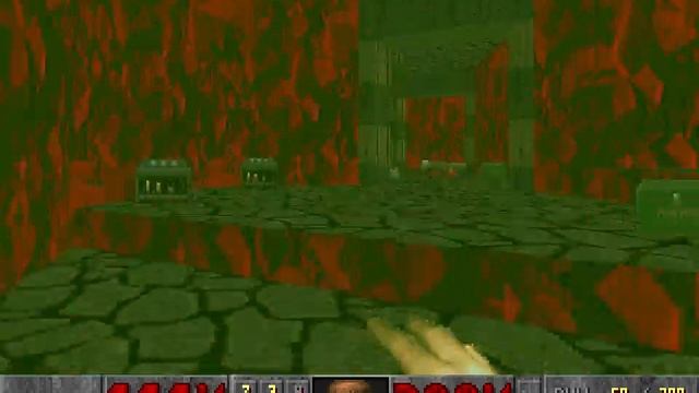 Doom II NRFTL level 6, Inferno of Blood: BFG 9000 смотреть онлайн