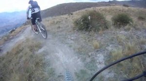 Cardrona Snow Park DH MTB track Feb 2012