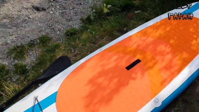 В ХИБИНАХ на САПБОРДЕ | озеро Малый Вудъявр смотреть онлайн