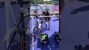 Видео транзитки с триатлона Белово 2020