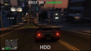 Сравнение скоростей SSD и HDD на приставке Xbox 360 с freeBOOT