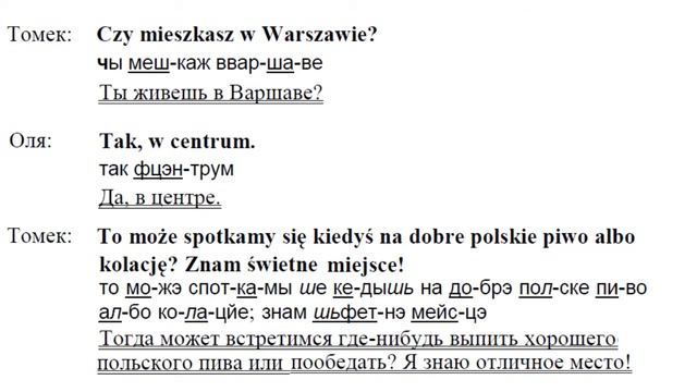 05. Беседа в самолете. Польский язык для начинающих. Уровень А1, А2 смотреть онлайн