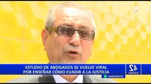 ¡Increíble! Estudio de abogados enseña cómo evadir a la justicia y se vuelve viral