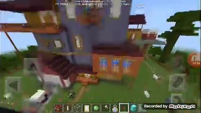 Игра Minecraft как на этой игре играют в Привет сосед на карте смотреть онлайн