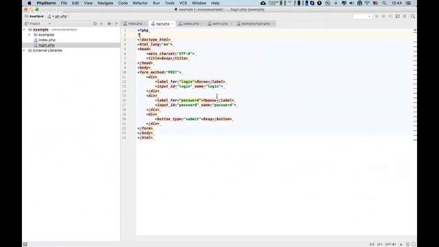 Ограничение прав доступа на PHP (авторизация и аутентификация) смотреть онлайн