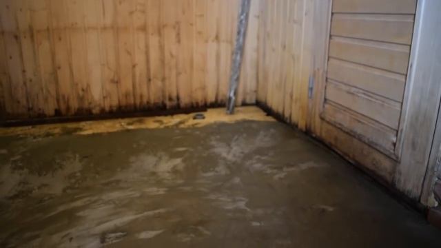 Пол в бане . Укладка мозаики. Душевой поддон из мозаики