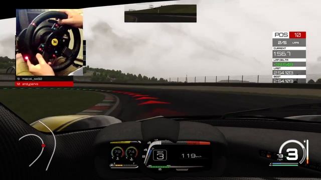 Ps4...grumpy old git plays..Assetto corsa online...Wheel cam.. смотреть онлайн