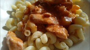 Рецепт простой и очень вкусной подливы на ужин из куриной грудки. Бефстроганов из курицы.