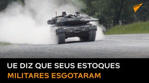 UE: envio de ajuda à Ucrânia esgotou estoques militares de países europeus