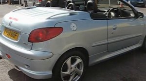 Peugeot 206 1.6 Coupe Cabriolet at www.gullwingcarsales.co.uk