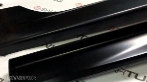 Пороги ПОЛО Седан : Обзор | VOLKSWAGEN Polo 5 Sedan 2012 SIDE SKIRTS Review
