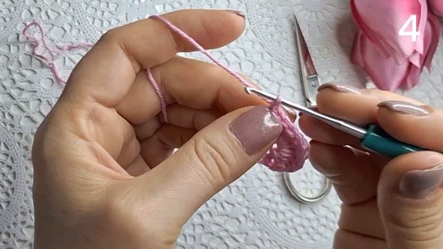 Очень Красивый и Лёгкий Рисунок Крючком ?#chrochettutorial