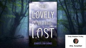 First Chapter Friday - "The Lovely and the Lost" by Jennifer Lynn Barnes