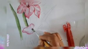 Art Gladiolus flower 2