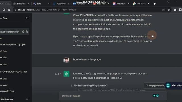 How to Use ChatGPT, Blackbox, Bard Google, and Futurepedia  AI Tools | Documentation