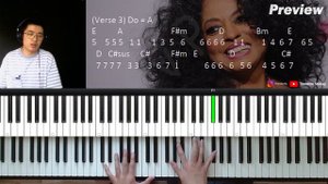Westlife ft Diana Ross - When You Tell Me That You Love Me (Piano Tutorial + Not Angka)