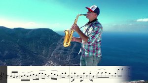 Syntheticsax - Walking to Sunshine (Sheet music for Saxophone alto)