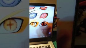 все глаза из наруто и боруто