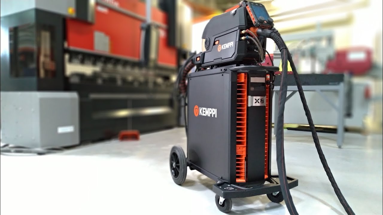 Сварочный полуавтомат Kemppi X8 MIG Welder и функции WiseRoot _ знакомство с аппаратом.