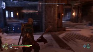 God of War Ragnarök. Рагнарёк. Разрушенная тюрьма. Нифльхейм