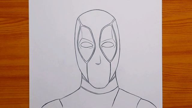 How to draw Deadpool || Deadpool step by step || Easy drawing tutorial смотреть онлайн