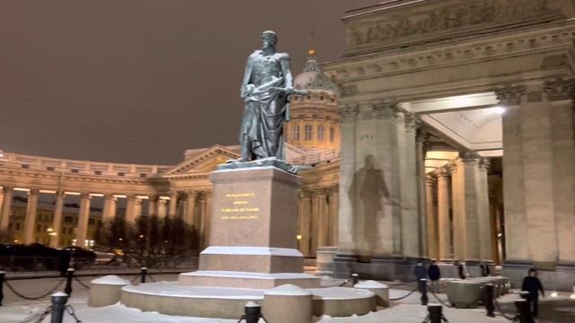 Снежные будни Петербурга. Зимний город Пушкин смотреть онлайн