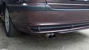 Выхлоп двустволки на прямотоке 2.0 турбо дизель