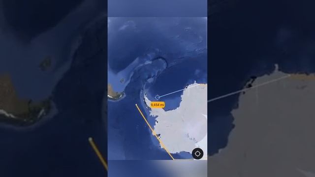 Попробуйте измерить Антарктиду в Google Earth