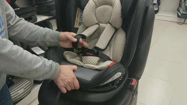 Установка, обзор автокресло Martin noir Grand Fix 360 c Isofix