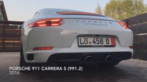 ТОП 5 звуков выхлопа (TOP 5 Sounds of exhaust) (BMW, Porshe, Lamborghini, Mercedes, Nissan)