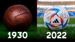 Все мячи Чемпионатов мира по футболу 1930-2022