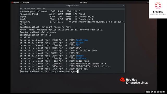 How to install packages in RHEL8 using RPM(Redhat Package Manager) смотреть онлайн