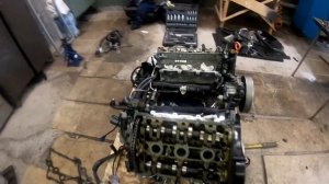 СВАП 2.7TT в Audi A4 B6(B7). Часть I; Разборка и деффектовка мотора BES.
