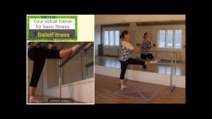 barre UDDRAG 19) 1. pos. SLOW (barre stretching - front)