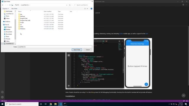 Setup Flutter, Visual Studio Code and Android Emulator on Windows - 2021