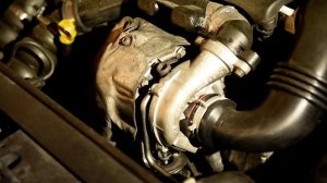 Актуатор турбины 1,6 HDI до чистки клапана N75