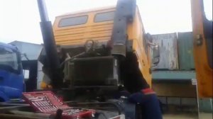 Ремонт самосвала шахман 2000