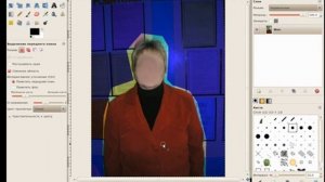 GIMP ГИМП Урок 17 Инструмент выделение переднего плана
