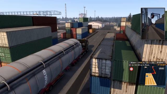 Euro Truck Simulator2 Перевозка негабарита часть 2